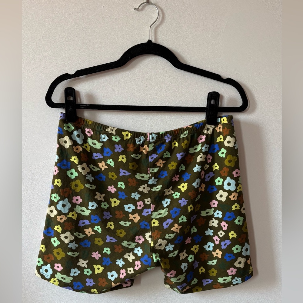 Sandy Liang Jojo bike shorts Stickers print size L - Picture 4 of 6